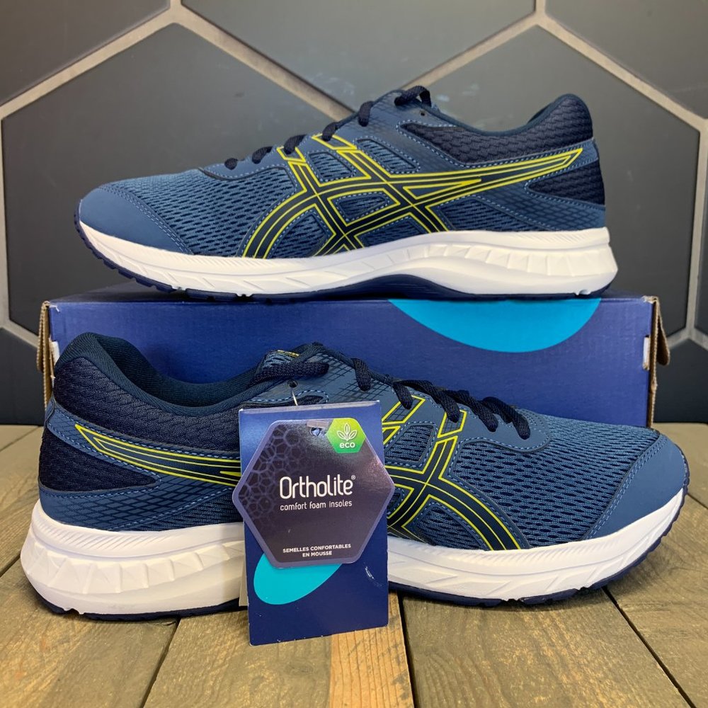 Asics Gel Contend 6 Navy White Running (MS) - Picture 2 of 6